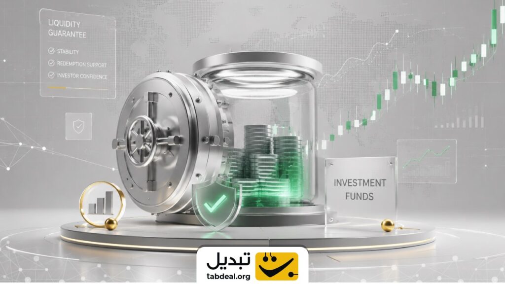 ضامن نقدشوندگی در صندوق سرمایه‌گذاری یعنی چه؟