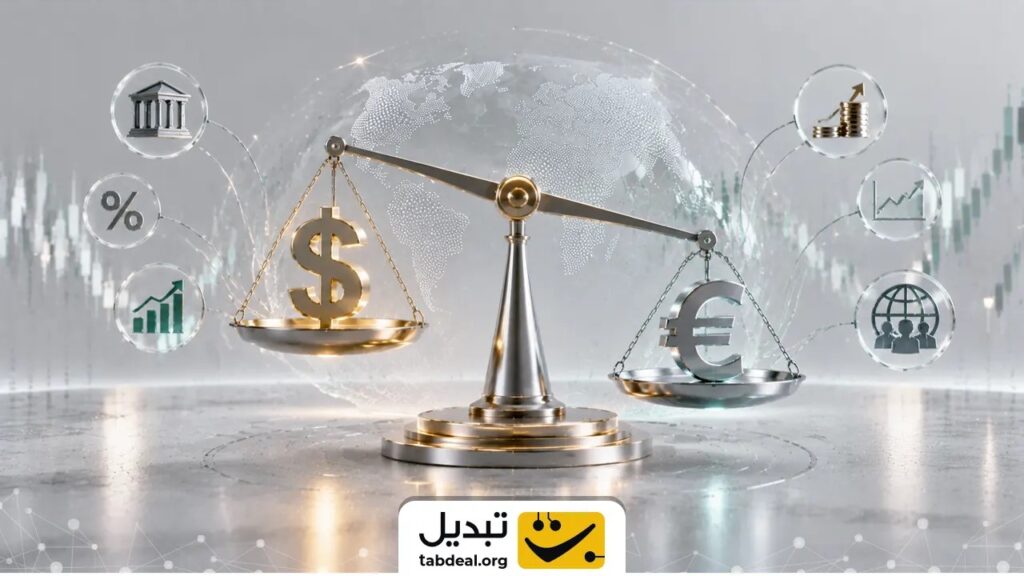 چرا نرخ تبدیل دلار به یورو دائماً تغییر می‌کند؟ بررسی عوامل اقتصادی و سیاسی