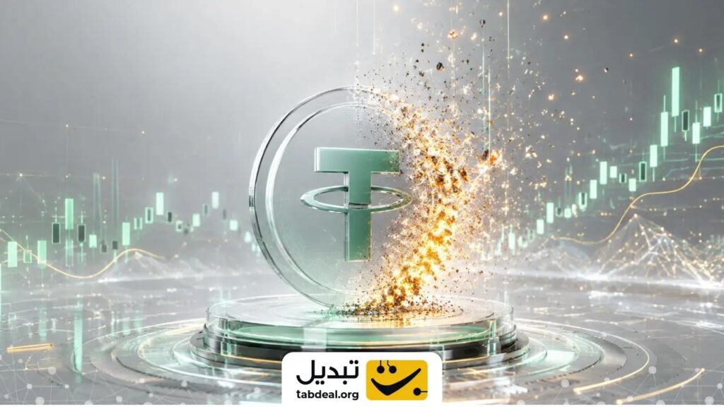 تتر چگونه سوزانده (Burn) می‌شود؟