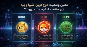 تحلیل وضعیت دوج‌کوین، شیبا و پپه؛ میم‌کوین‌ها این هفته به کدام سمت می‌روند؟