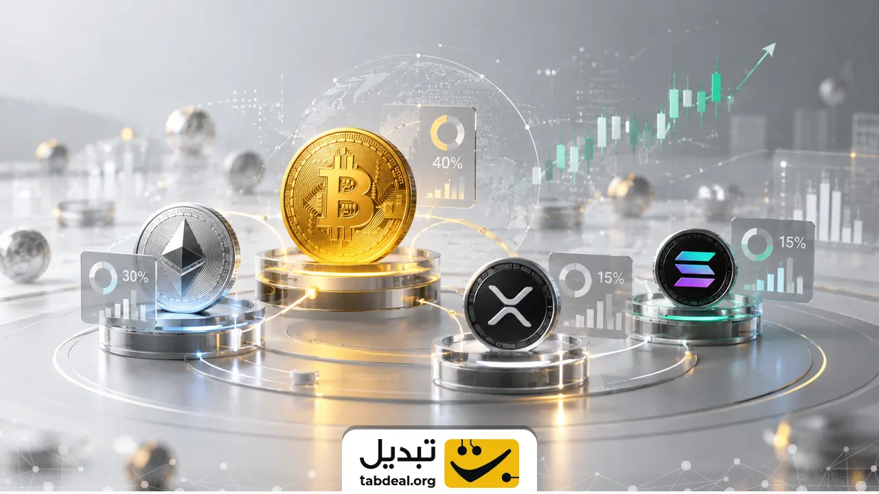 سبد-ارز-دیجیتال-با-ریسک-کم