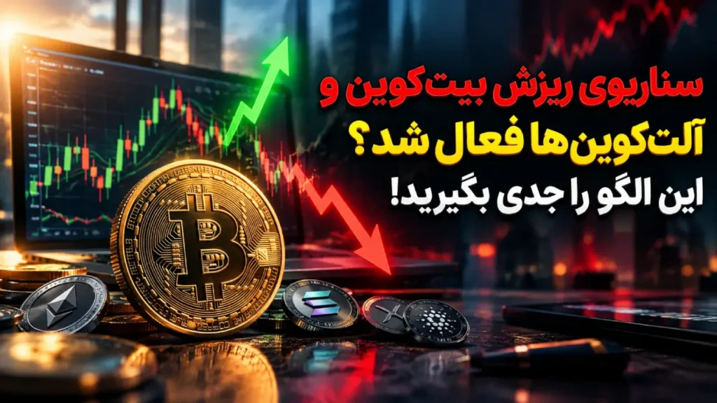 هشدار ریزش سنگین بیت‌کوین و آلت‌کوین‌ها