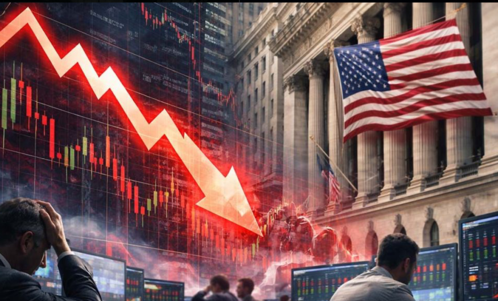 شبح دوشنبه سیاه بر فراز وال‌استریت؛ آیا بازار سهام و کریپتو با هم سقوط می‌کنند؟
