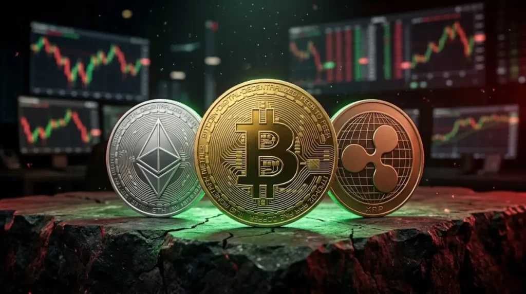 تحلیل تکنیکال بیت‌کوین اتریوم و ریپل چهارشنبه ۶ آبان