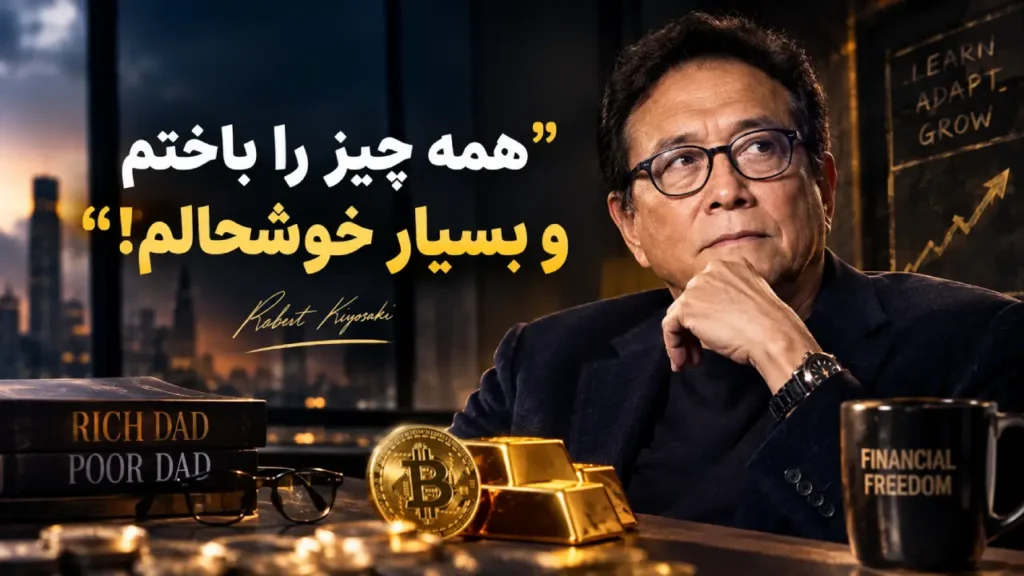 واکنش عجیب رابرت کیوساکی به یک بحران مالی؛ از ورشکستگی خیلی خوشحالم!