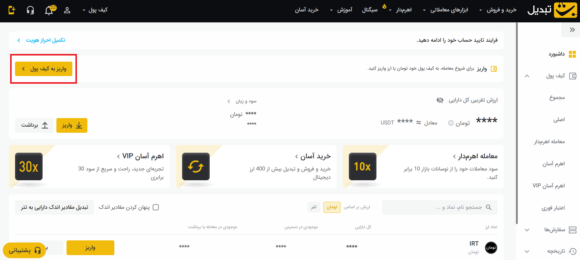 اپدیت مقاله روش های واریز